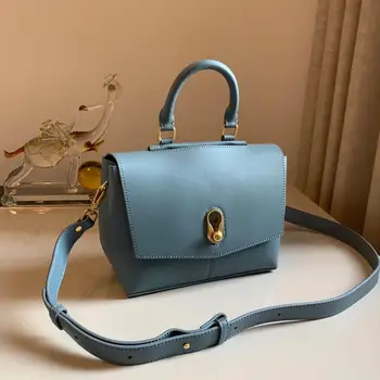 

New 2020 Genuine Leather Classic Black Women Handbag Fashion Cow Leather Bag Casual Tote Lady Shoulder Messenger Bag sac a main