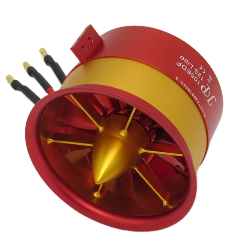 105 мм 4260 875KV 12S канальный вентилятор с бесщеточным двигателем для RC EDF Jet AirPlane