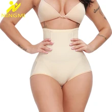 Женский пояс ningmi одежда для шейпинга с высокой талией животик контроль комбинезон с трусиками формирователь тела для похудения нижнее белье стринги пуш-ап прикладочный корсет
