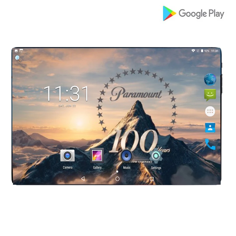 

2019 New 10.1 inch Tablet Pc Ultra Slim Octa Core RAM 6G 64G Tablets Android 9.0 WiFi GPS 4G Phone Call Dual SIM 6000mAh Tablet