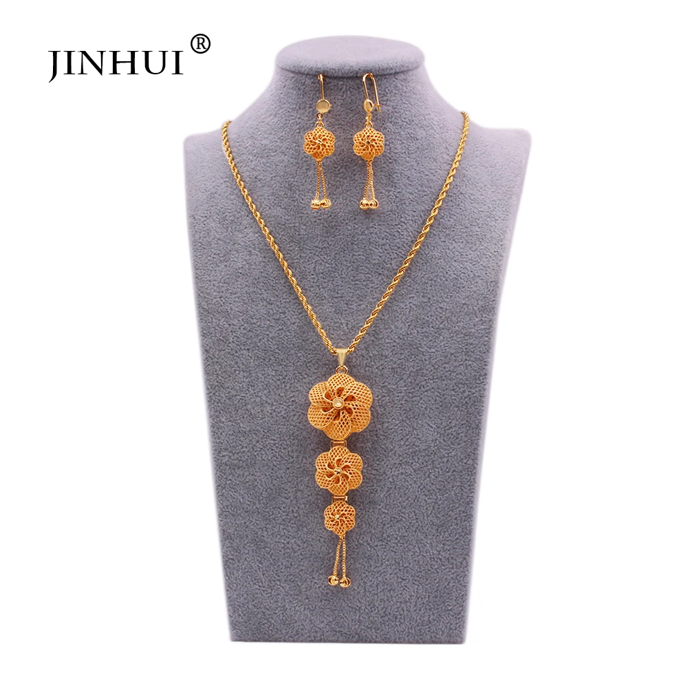 

Jewelry Rings Flower Copper Trendy M0568 Wedding Metal Jewelry Sets Bracelet For Women The New Listing