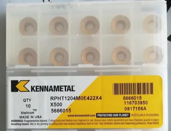 

10PCS KENNAMETAL CARBIDE INSERT RPHT1204M0E-422-X4 X500