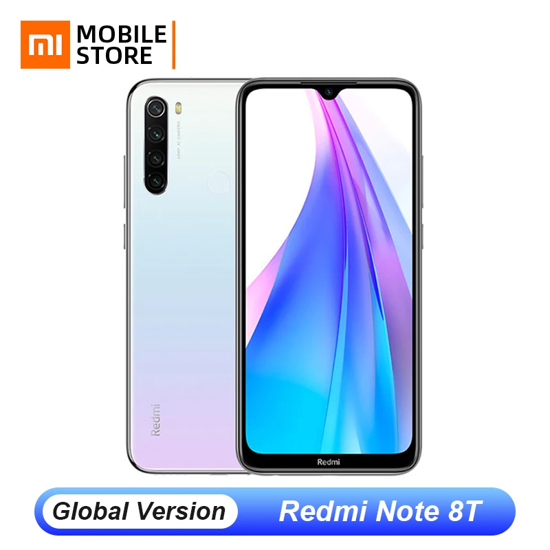 Xiaomi Redmi Note 8T смартфон с четырёхъядерным процессором Snapdragon 665 ОЗУ 4 Гб ПЗУ 64 ГБ 4000