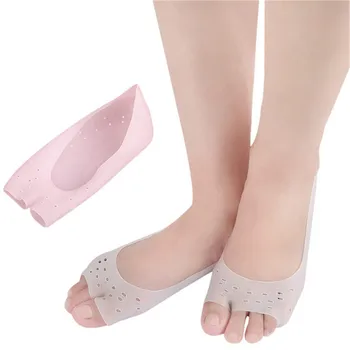 

1 Pair Of 2020 New Invisible non-slip Breathable Casual Open Toe Boat Socks crack-proof Toe Socks Open Toe Socks