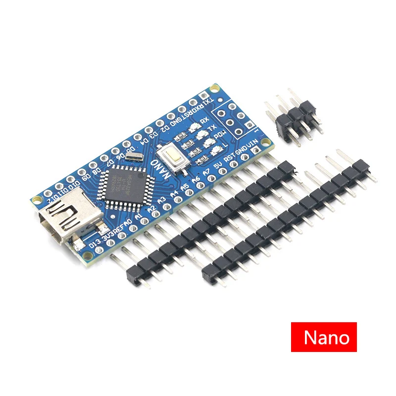 Плата плата совместимая с контроллером arduino Nano 3 0 Atmega328 макетная модулем WAVGAT без USB