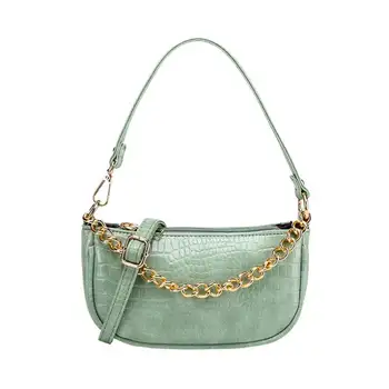 

Vintage Stone Pattern Shoulder Bag Faux Leather Crossbody Bags For Women 2020 Summer Handbags