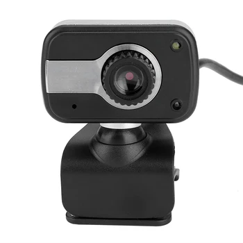

360 Degree Rotation LCD Screen Laptop Netmeeting Computer Web Camera With Mic 5 Megapixel HD Optical Len USB Webcam For MSN ICQ