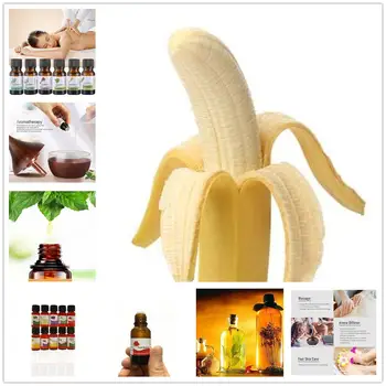 

Pure Banana Essential Oils Aromatherapy Breathe Anxiety Stress Relief Sleep Easy Energise Essential Oil Diffuser Fragrance 10ML