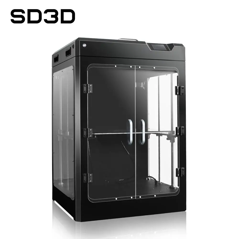 

SD-4055 fdm 3D printer high precision large size fully enclosed high temperature platform TFT touch screen printer