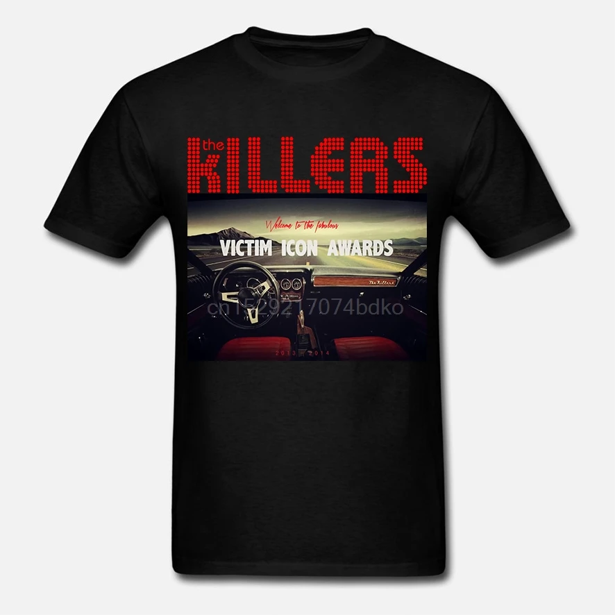Новый The Killers Battle Born Инди рок группа Мужская черная футболка Размер S-3XL | одежда