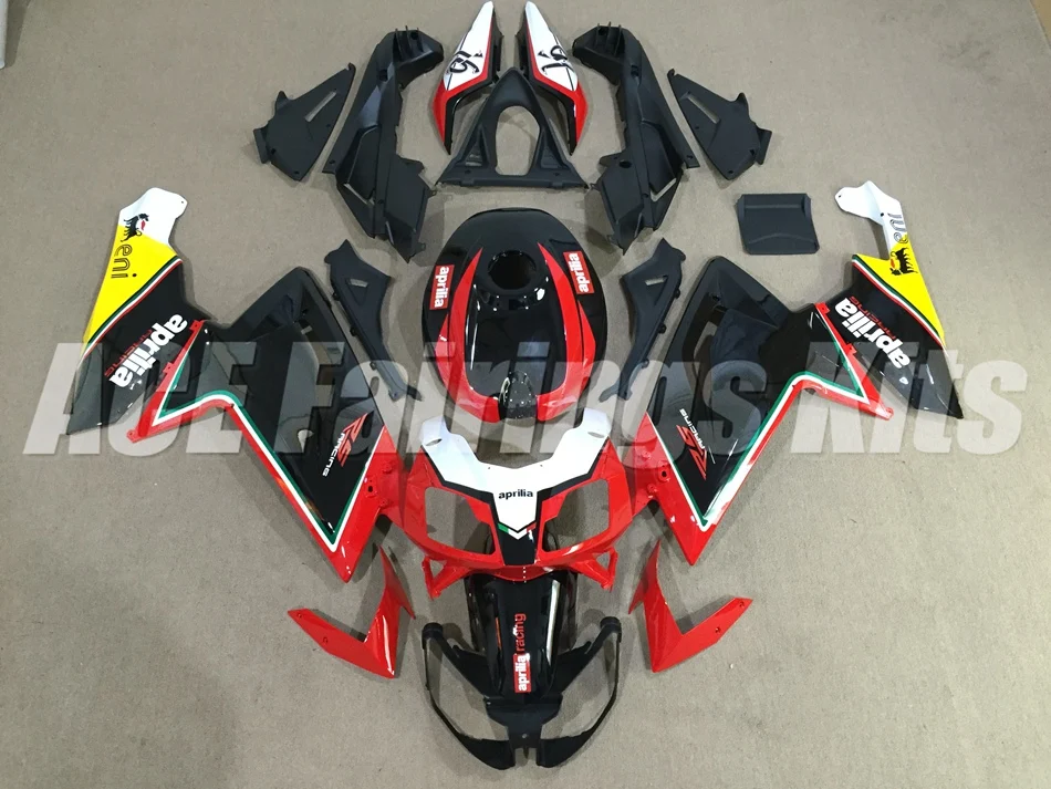 

New ABS Injection molding Fairing Kit Fit for Aprilia RS125 06 07 08 09 10 11 RS4 RSV 125 2006--2011 Fairings set red black nice