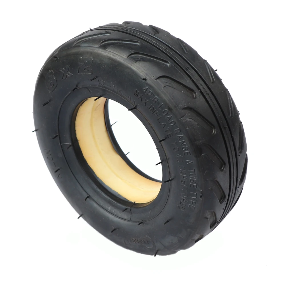 

Motorcycle 6X2 Solid tire 6x2 tubeless tyre For Electric Scooter Wheel Chair Truck Use 6" Tire Tyre F0 Pneumatic Trolley Cart