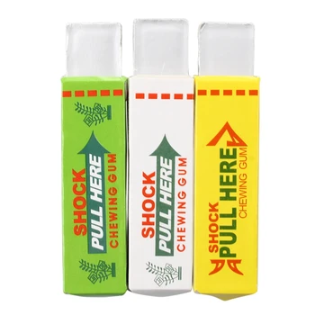 

3X Security novelty electric shock chewing gum Gag Trick Joke Joke Prank