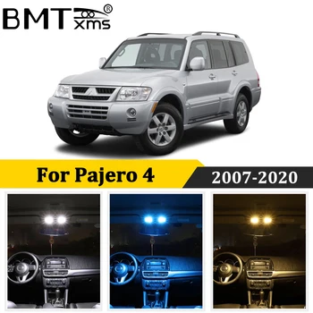 

BMTxms 15Pcs Canbus For Mitsubishi Montero Shogun Pajero 4 V80 V93 V97 V98 2007-2020 Car LED Interior Lights Bulbs Kit Auto Lamp
