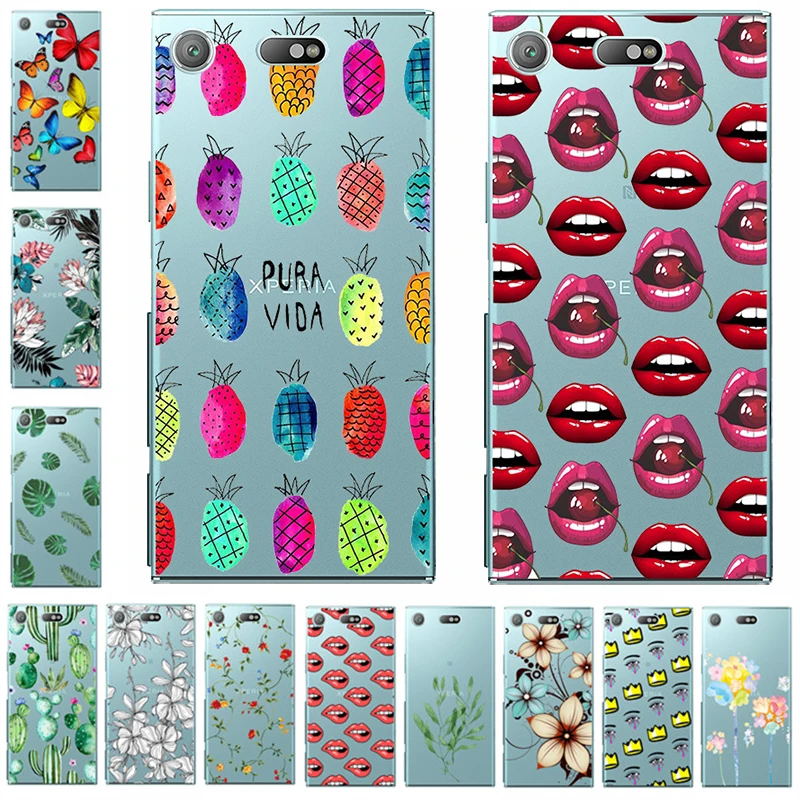Case For Sony Xperia C6 L1 L2 Xa1 plus Xa2 Ultra XZ1 XZ2 XZ3 XZ4 Compact Silicone Clear Soft TPU Cover c6 Cases |