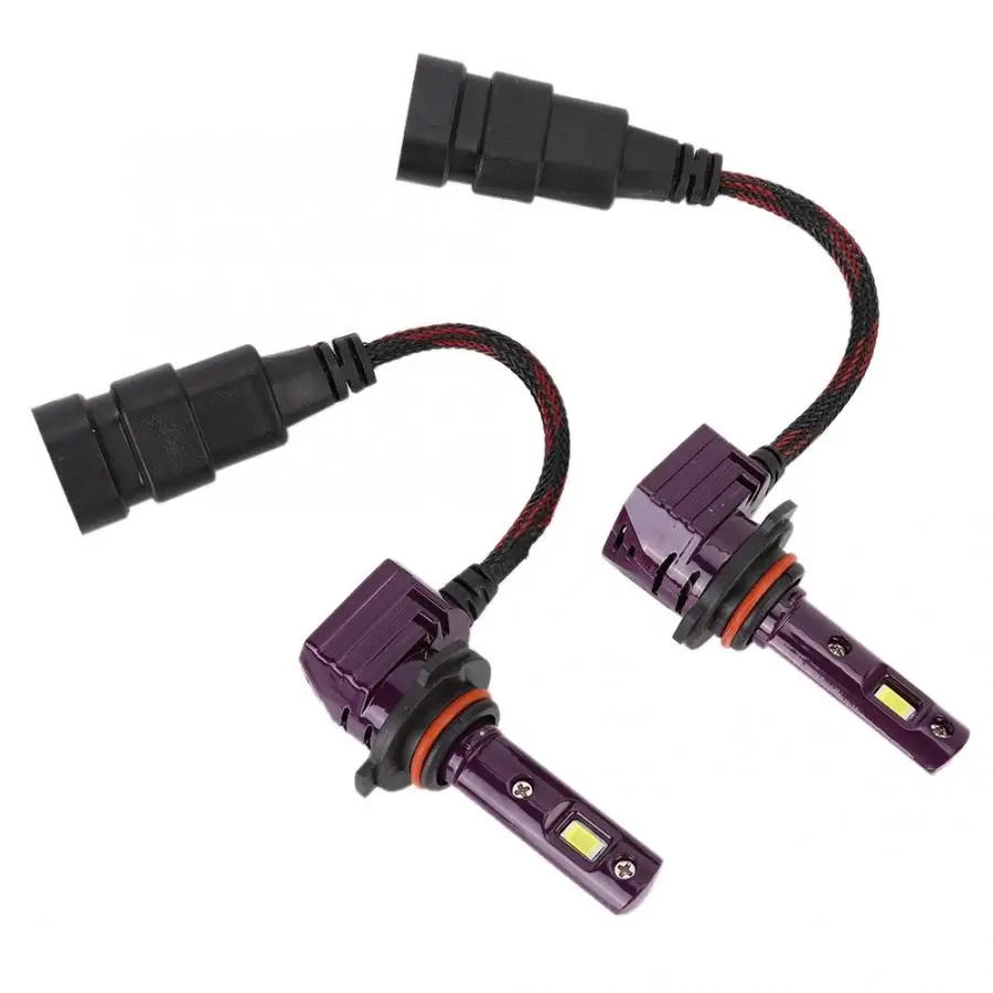 1 пара 9005 9-36V авто светодиодный лампы для передних фар Водонепроницаемый Фиолетовый фар автомобиля 9005 фары высокой Яркость замены автотранспортных средств