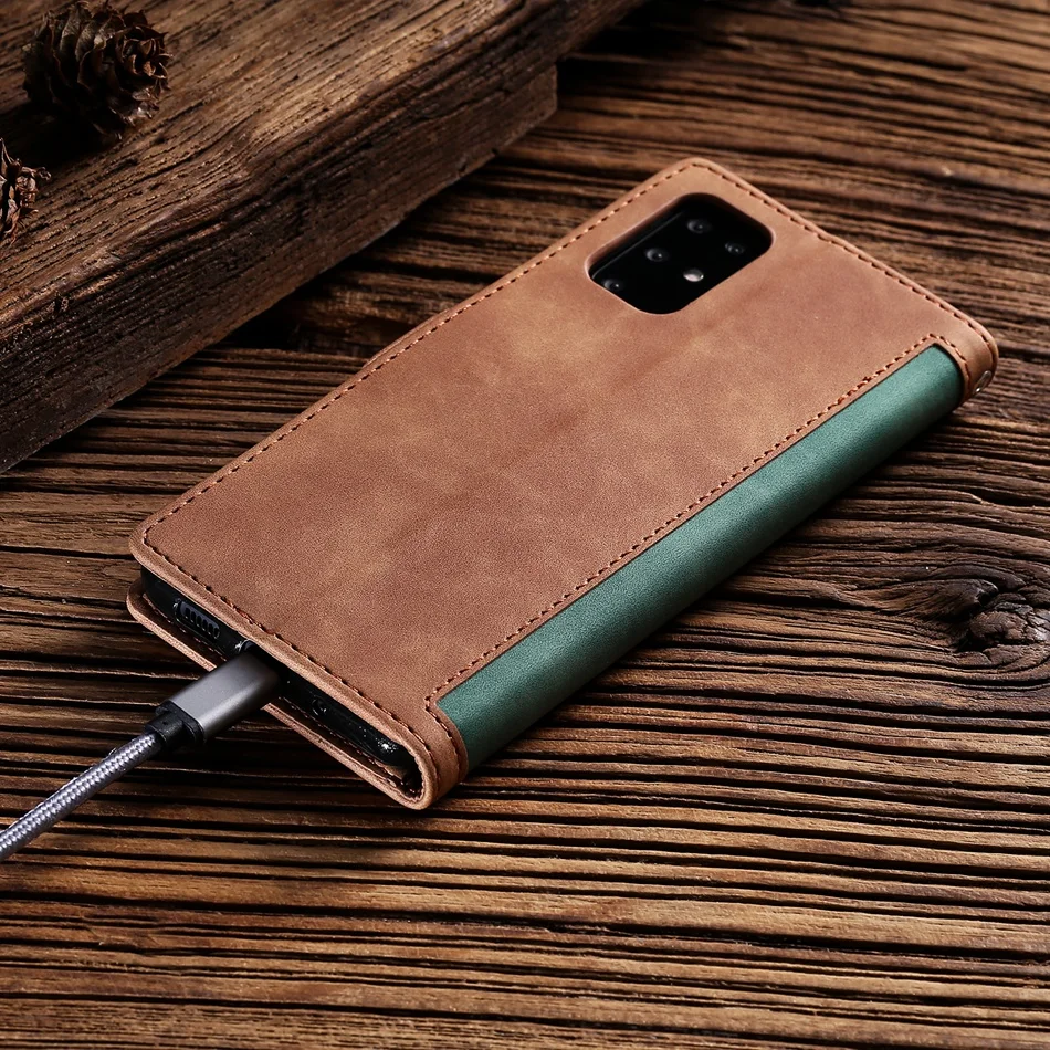 Retro Bao Da Cho Xiaomi Mi 9 9T Note10 Lite A3 Redmi Note 7 8 8T Pro 10 k20 Lật Thẻ Từ Giá Đỡ Ví Điện Thoại Da phone cases for xiaomi