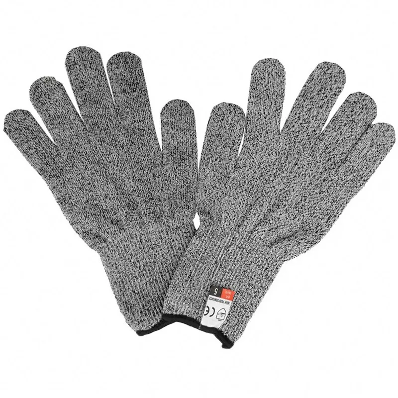 Перчатки с защитой от порезов, рабочие защитные перчатки, мужские перчатки с защитой от порезов, кухонные перчатки для мясника, термостойкие противопожарные перчатки, прочные перчатки для самозащиты - Цвет: 01