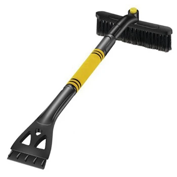 

1 New Car Snow Shovel Retractable Snow Brush Scraping Snow Shovel Glass Frost Winter De-Shovel Shovel Removal Tool