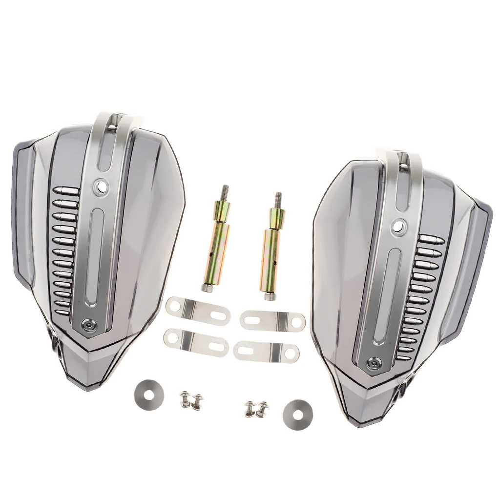 2xUniversal мотоциклы рукавицы руль управления для мотоциклов ручной кисточки гвардии ручки защитное устройство ветрового стекла защитная пленка