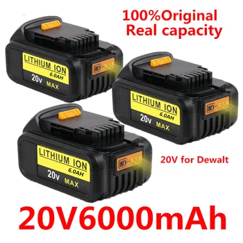 

20V DCB206 6.0Ah 20V for Dewalt Power Tool Battery DCB206 20V Battery For DEWALT DCB206 20V Battery DCB205 DCB204-2