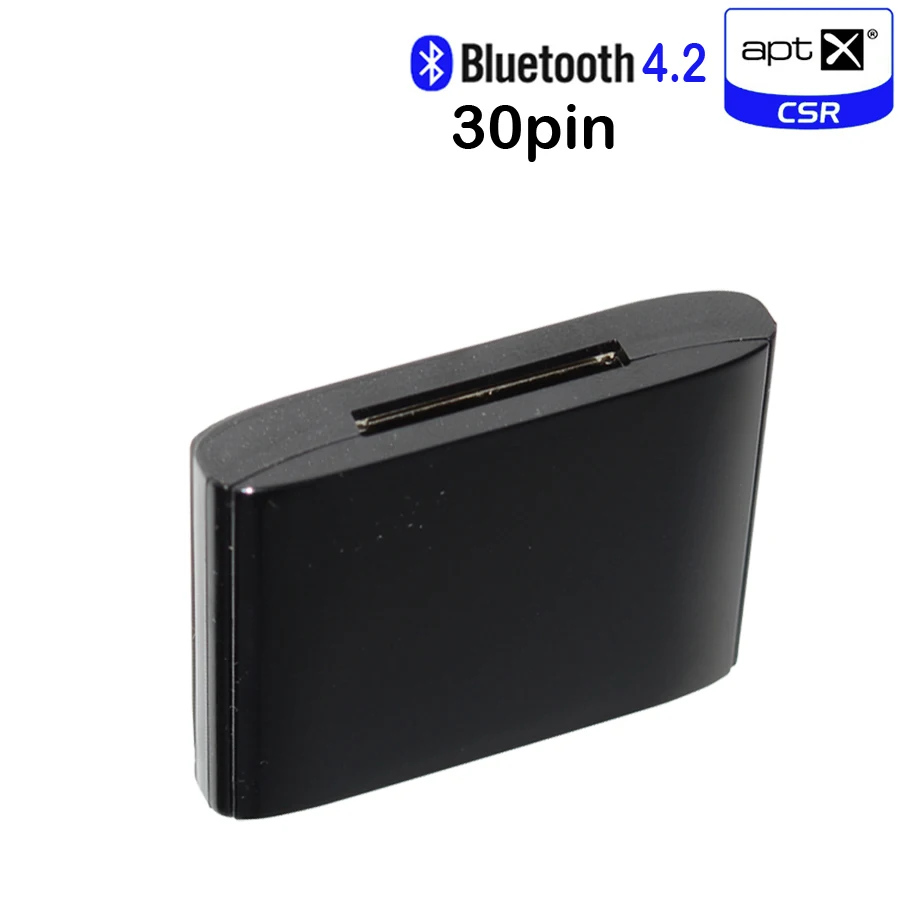 

30 Pin Mini Wireless CSR Bluetooth 4.2 A2DP Music Audio Receiver Adapter for Yamaha CRX-040 TSX130 TSX70 PDX13 30 Pin speaker