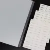Sharkbang A4 3 Holes 8 Pages 228mmx279mm PVC Transparent Notebook Spiral Binder Index Separator Page Dividers Diary Book Sticker 5