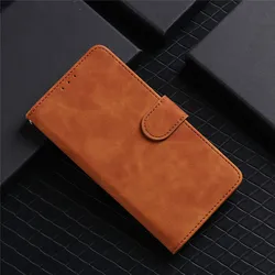 Premium Flip Leather Wallet Phone Case with Magnetic Closure and Card Holder for LG Wing 5G (Brown)