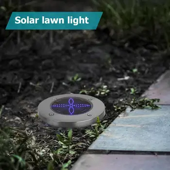 

60/64LED Solar Energy Power Yard Ground Light IP65 Waterproof Outdoor Lawn Path Landscape Dust-proof Buried Lamps
