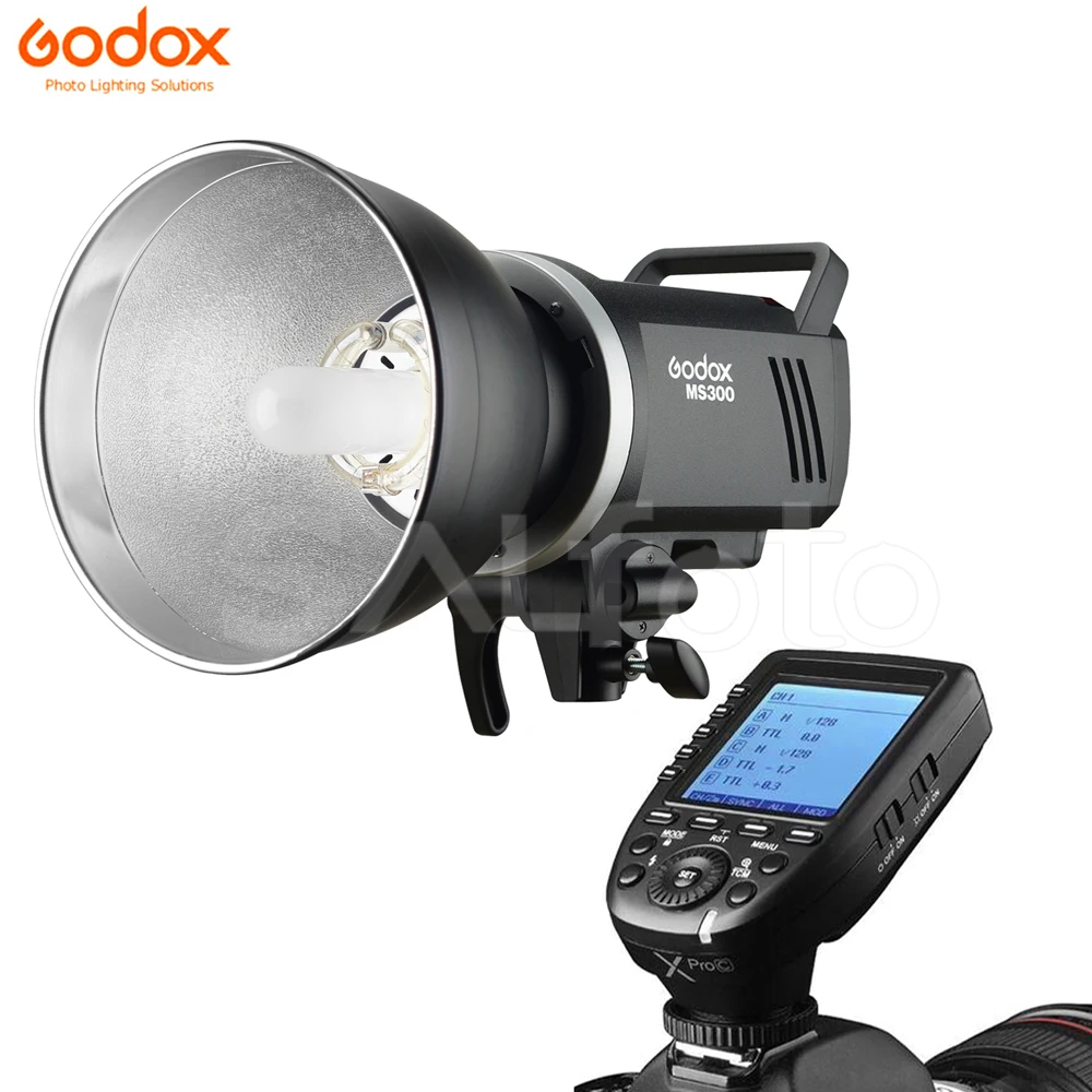 Godox MS300 300Ws/MS200 200Ws+ X2T/Xpro передатчик студийная вспышка 2,4G встроенный беспроводной Компактный фото стробоскоп освещение