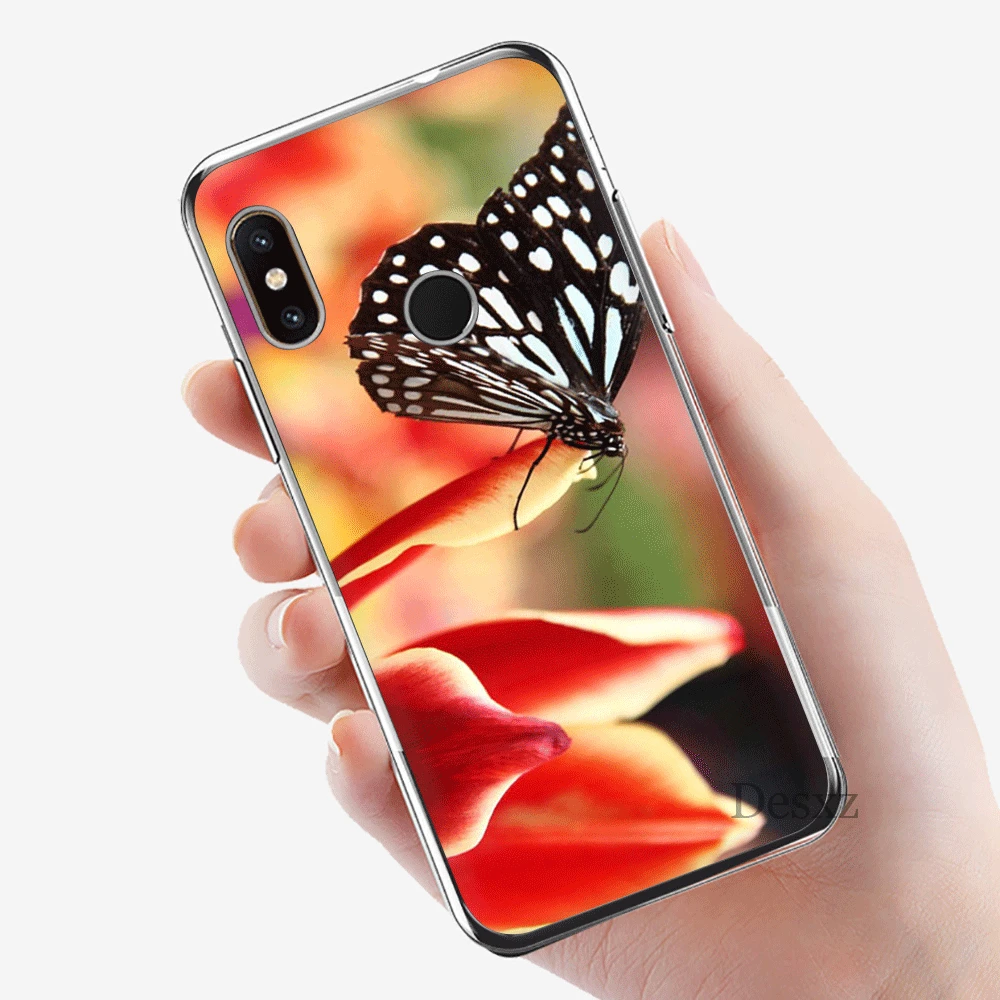 6 Чехол для телефона Xiaomi Redmi GO 7 S2 4A 4X5 5A Plus 6 6A 7A K20 Pro защитный чехол с красными пустыми розами - Цвет: 6