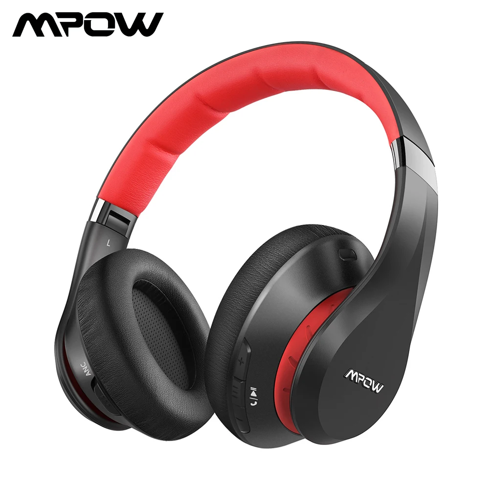 Mpow 059 Plus беспроводные наушники Bluetooth 5,0 ANC наушники с шумоподавлением HiFi глубокий бас гарнитура с микрофоном для компьютера Новинка