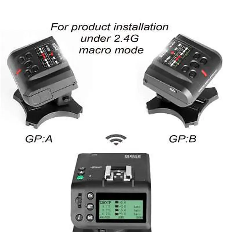 US $299.99 Meike MKMT24 24G Wireless Macro Flash Twin Lite Flash Light For NIKON D800 D7000 D2 D3 Mirrorless Cameras TTL