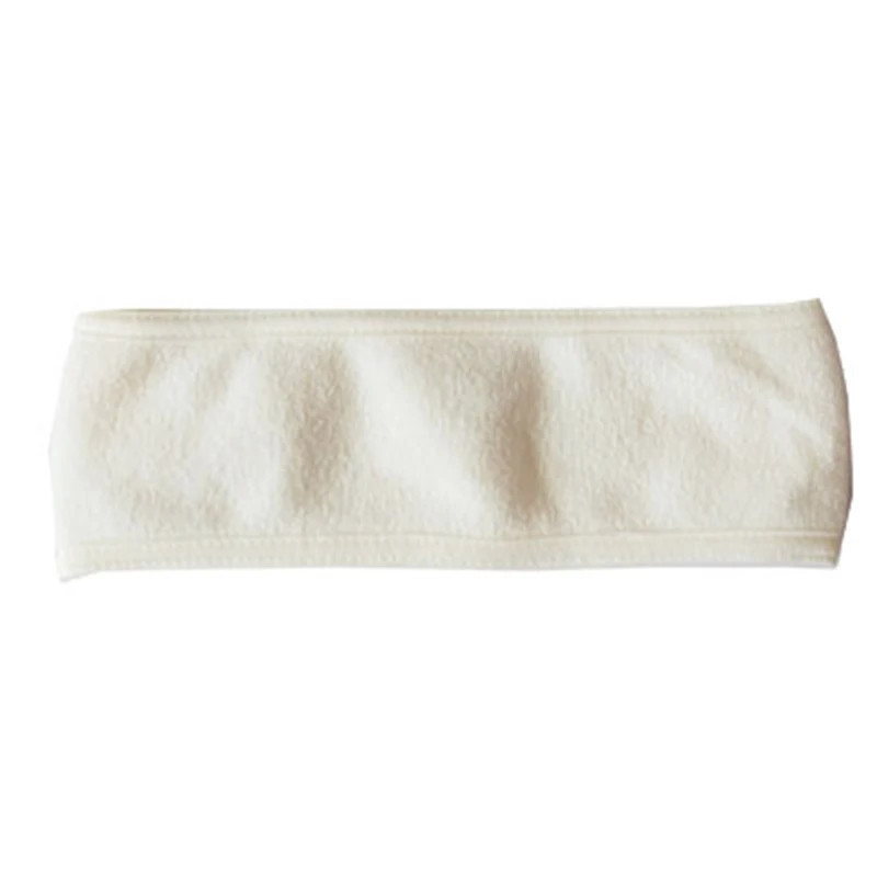 5 шт. спа для лица повязка на голову макияж обертывание головы махровое бандана стрейч полотенце с волшебной лентой - Цвет: Beige