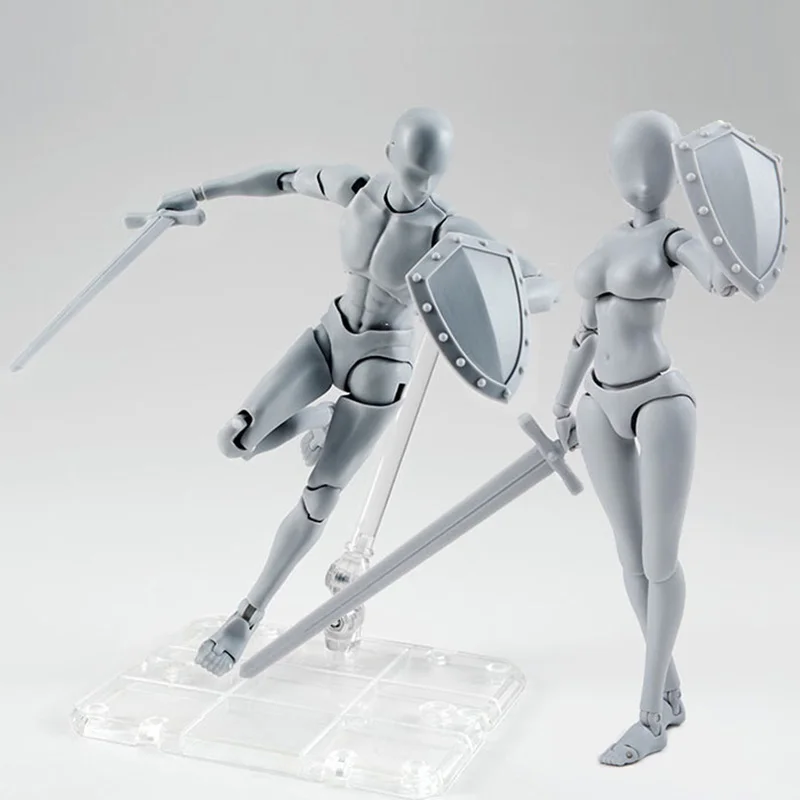 Манекен для рисования художника аниме фигурка SHF нарисованная скетч мужчин и