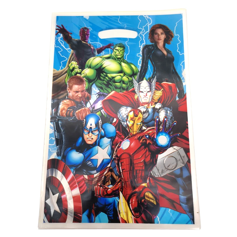 10pcs/lot Mickey Minnie Mouse Star Wars Frozen Toy Story Sofia Princess Winnie Theme Decorate Birthday Party Gifts Loot Bags