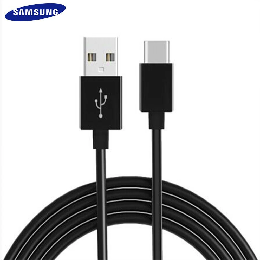 

Original Samsung Type C Cable Fast Charging USB-C Type-C Fast Charger Galaxy S8 S9 Plus Note 8 9 S8 9 C5 C7 C9 Charge Cable