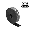 2m Black Velcro