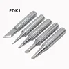 5Pcs I+B+K+2.4D+3C soldering iron pure copper 900M soldering iron head set inside hot bare copper electric soldering iron tip ► Photo 3/6