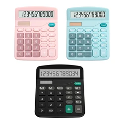Calculatrice électronique à 12 chiffres, grand écran, pour maison, bureau, école, outils de comptes financiers 