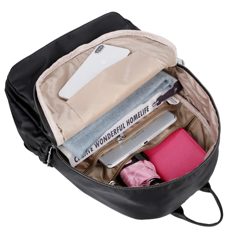 

Bobo Backpack Women's New Style Large-Volume Korean-style Versatile Schoolbag Outdoor Travel Backpack