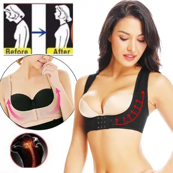 

Joyshaper Posture Corrector Spine Correction Shoulder Brace Back Support Belt for Women Chest Bra Body Shaper Shapewear Vest