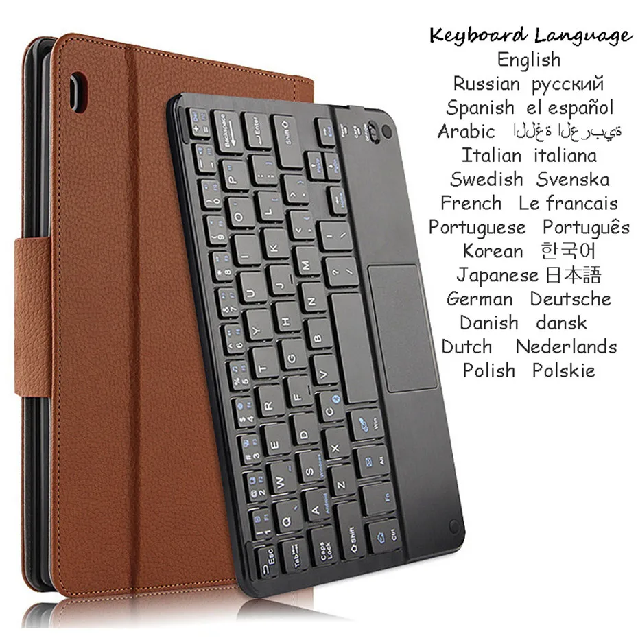 Bluetooth клавиатура чехол для Lenovo Tab 4 10 TB X304F X304N 1 планшет кожаный сенсорная