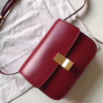 

2020 New Box Tofu Bag Leather Hand Rub Pattern Mini Shoulder Diagonal Flight Attendant Luxury Handbags Women Bags Designer