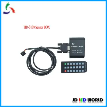 

HUIDU S108 HD-S108 Sensor Box for D15/D35/C15/C15C/C35/C35C/A3/A4/A5/A6/A60x Supports Temp/Bright/Humi/Remote Sensor function