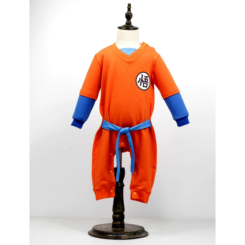 Anime Bola de Dragón Cosplay disfraz de Halloween Z Son Goku traje de niño  niña ropa de bebé pelele mono traje de niños pequeños| | - AliExpress