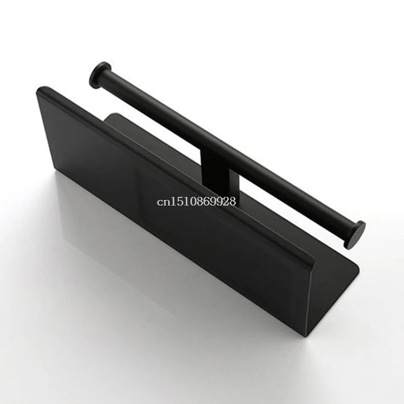 Double Toilet Paper Holder Bathroom Tissue Roll Holder with Shelf 448A