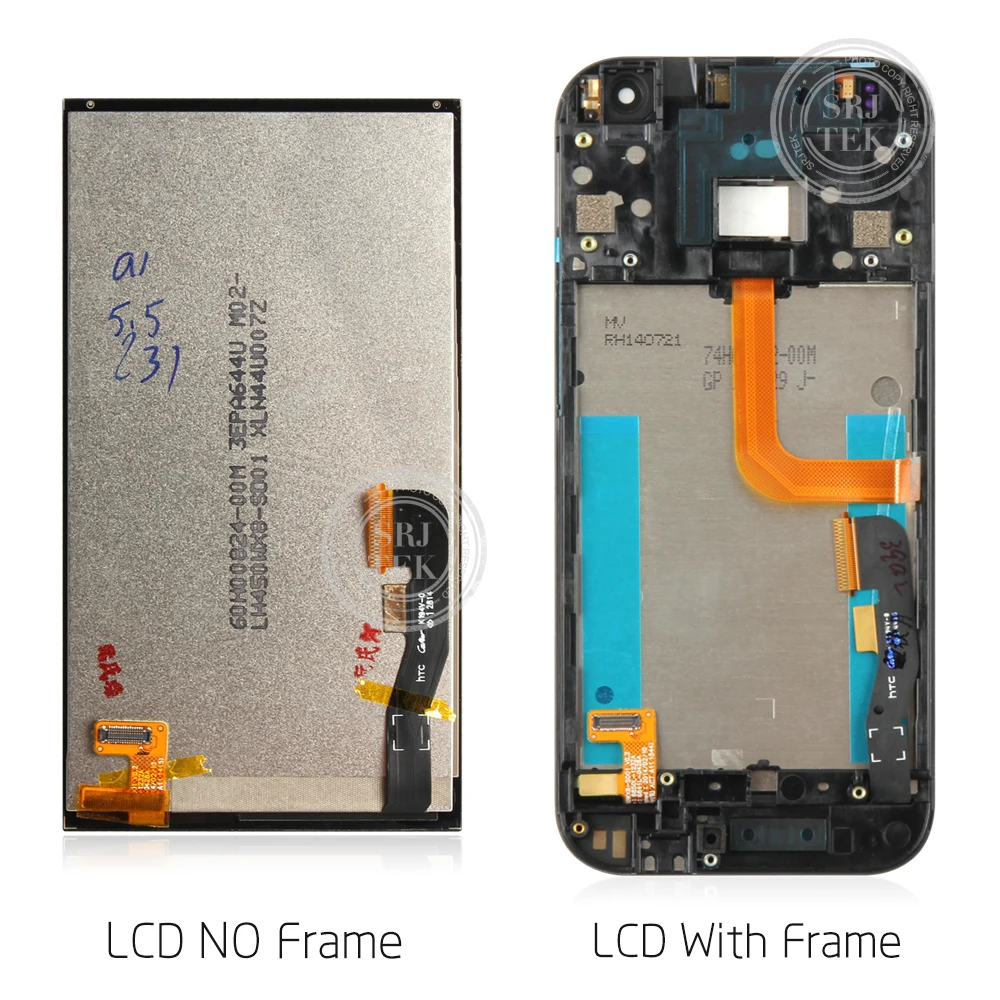 100% протестированный 4 5 &quotдля HTC One Mini 2 M8 мини сенсорный ЖК экран с рамкой для