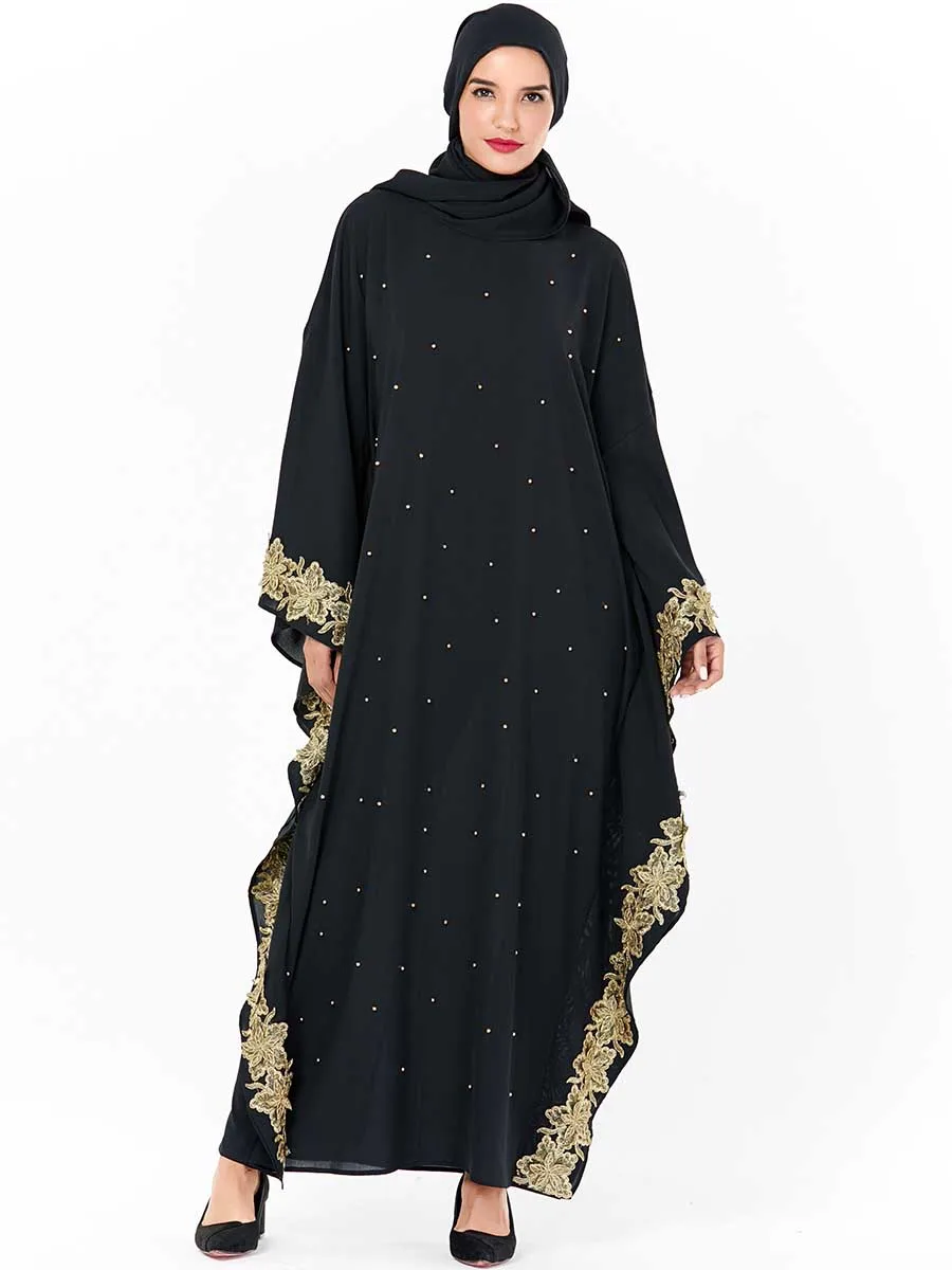 BNSQ Дубай abaya женское хиджаб арабское вечернее платье Caftan Morocain Kaftan Djelaba Femme мусульманское платье исламское платье плюс размер