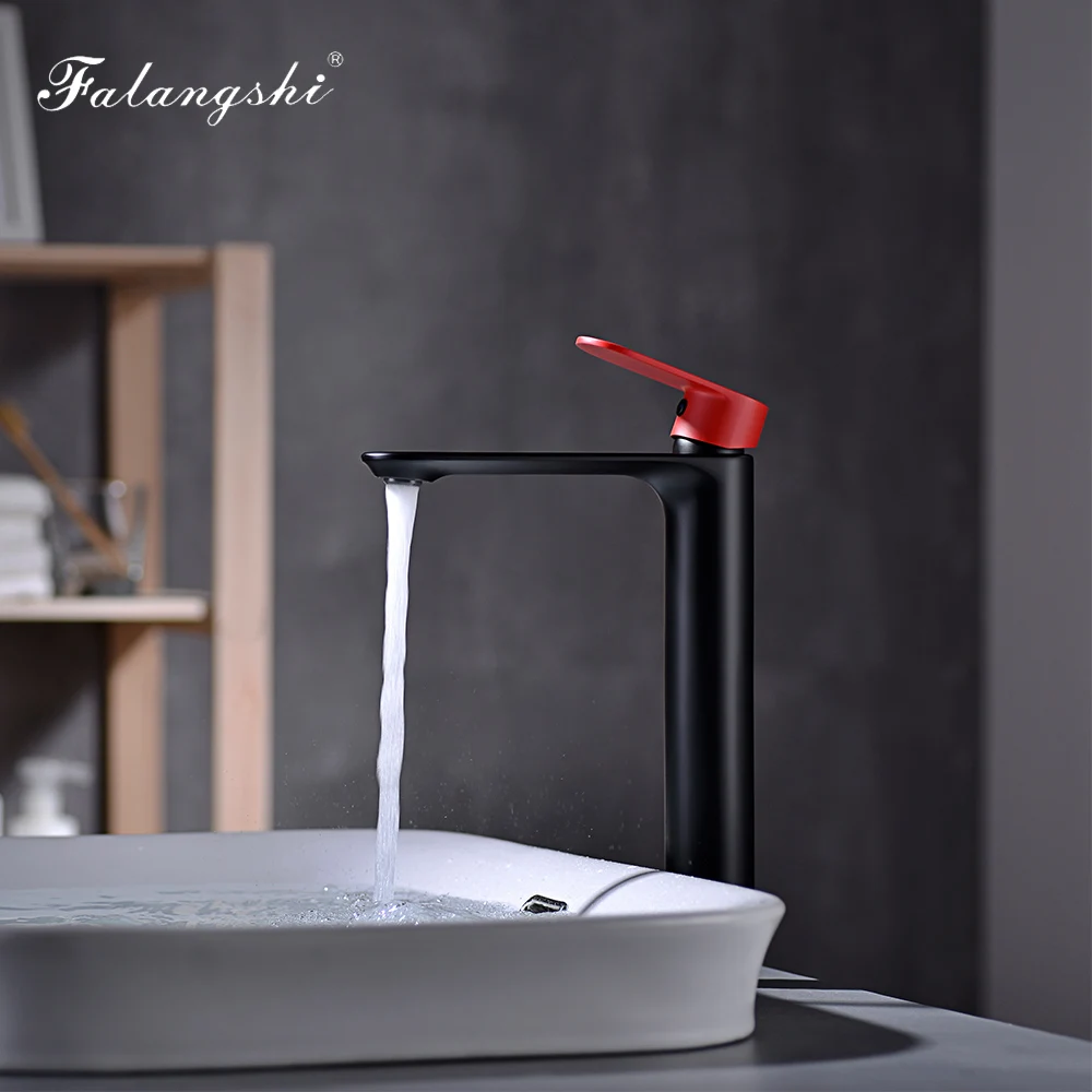 

Bathroom Mixer Basin Faucet High Quality Brass Faucet Washbasin Taps Single Handle Single Hole Deck Mounted Torneira WB1114
